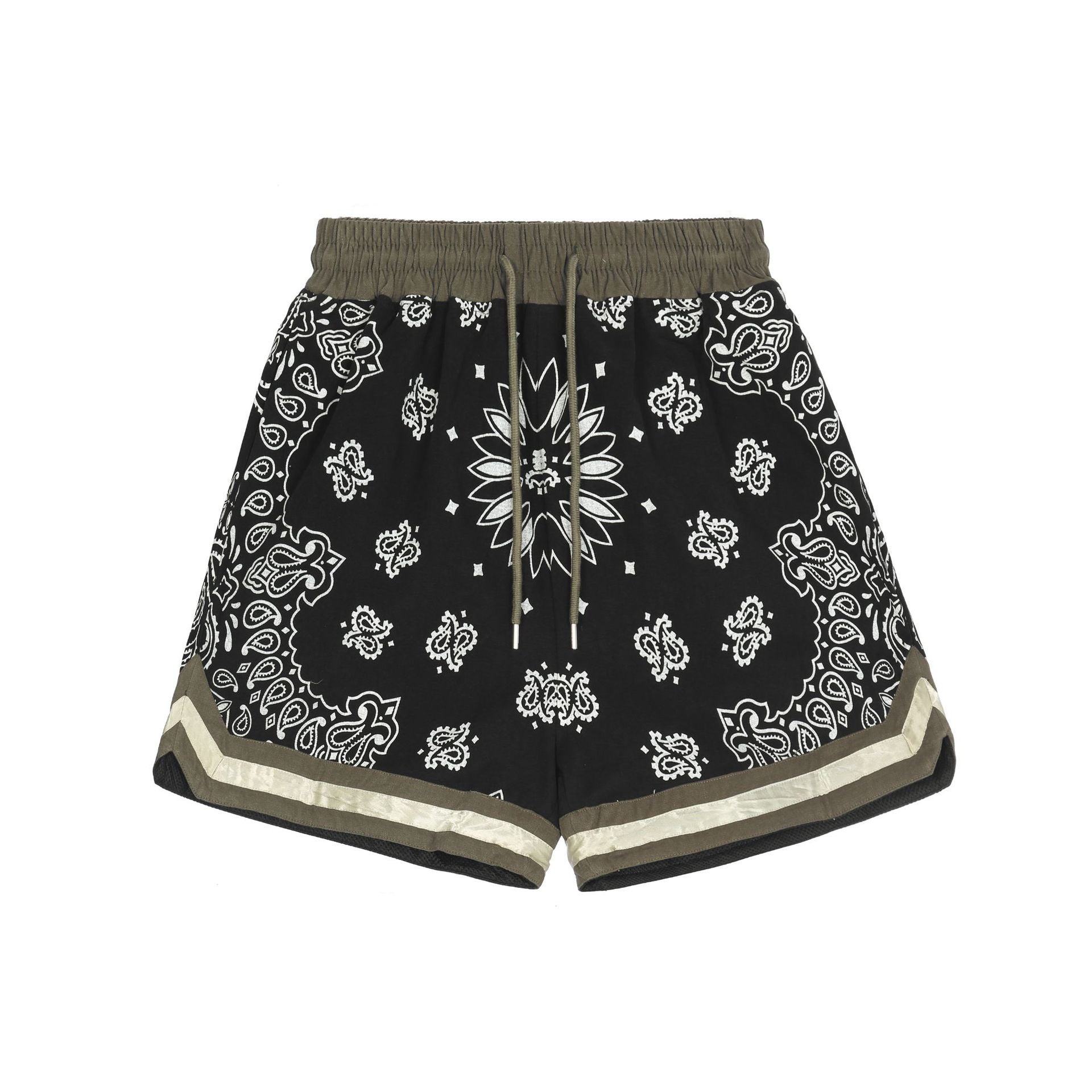 Askyurself Pant Loose Drawstring Shorts Cropped Pants