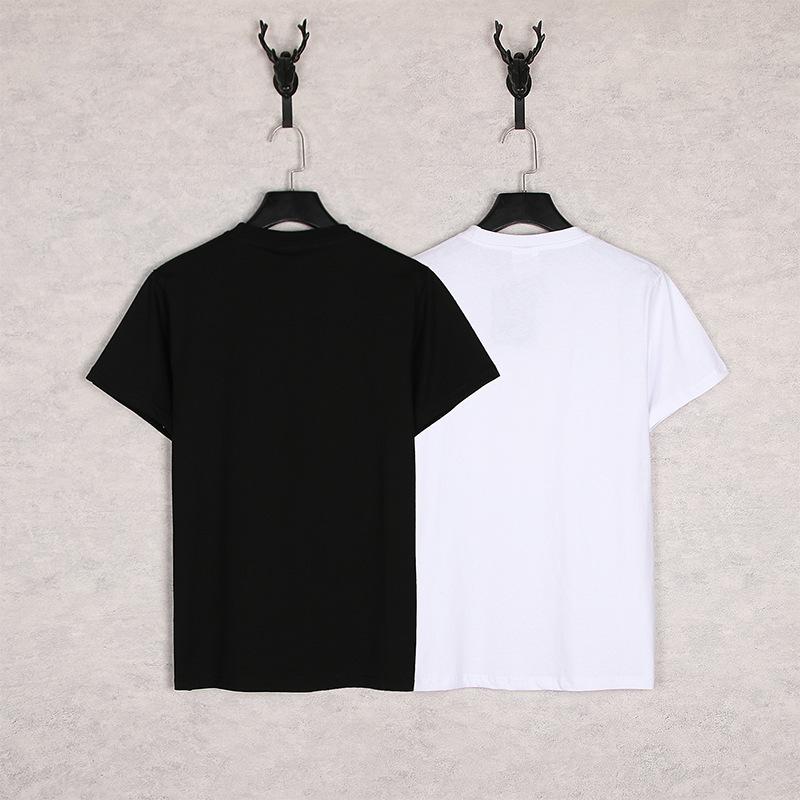 Bathing Ape T-Shirt Spring and Summer Ape Head Color Letter Print Short-Sleeve Loose Couple Casual T-shirt
